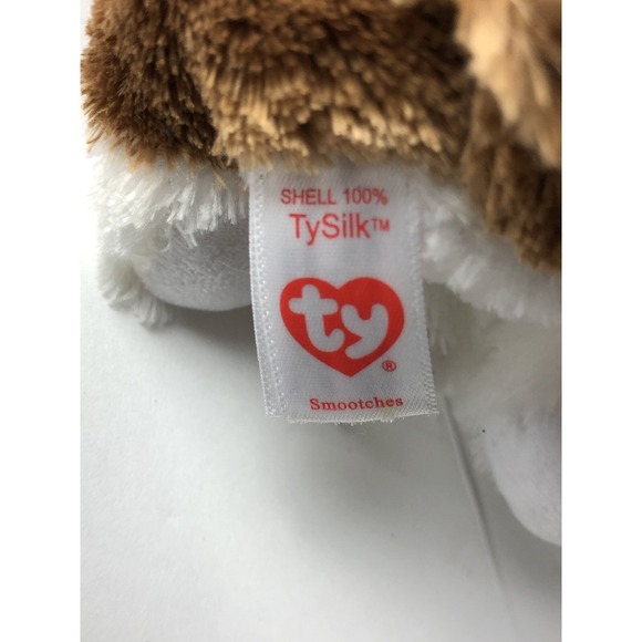 Ty Beanie Boos Valentine's Day  SMOOTCHES Dog heart 6" - Picture 6 of 7